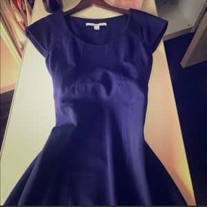Diane Von Furstenberg Navy Blue Dress